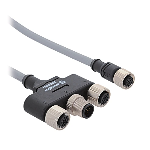 Connection Cable M12 × 1; Y-Distributor ZDCG005 | wenglor